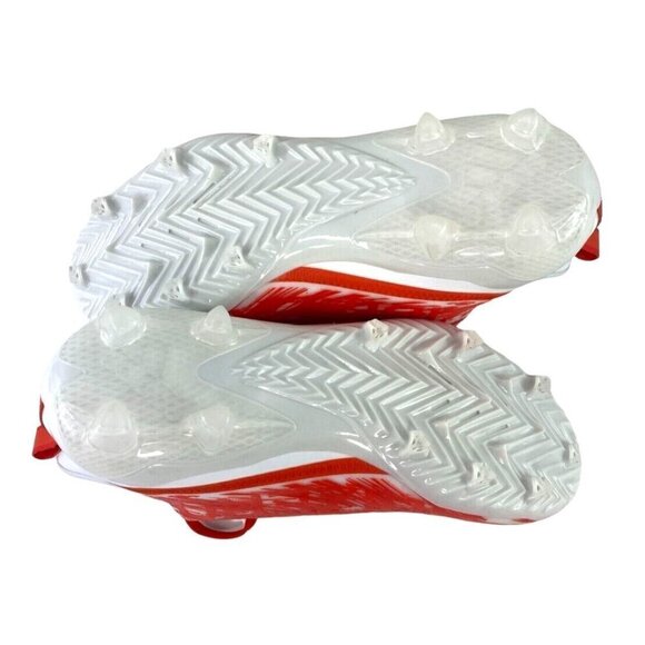 Adidas Adizero Mens Size 15 Orange White Football Cleats HP8748 New - Picture 6 of 7